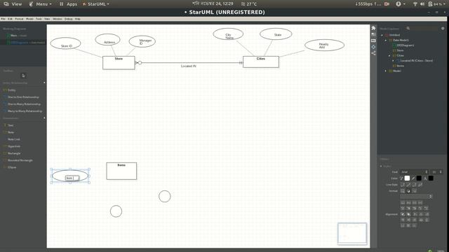 How to create a ER-Diagram in StarUML смотреть онлайн