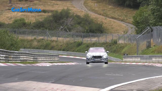 2021 Mercedes Benz C-Class prototype spied testing at the Nürburgring смотреть онлайн