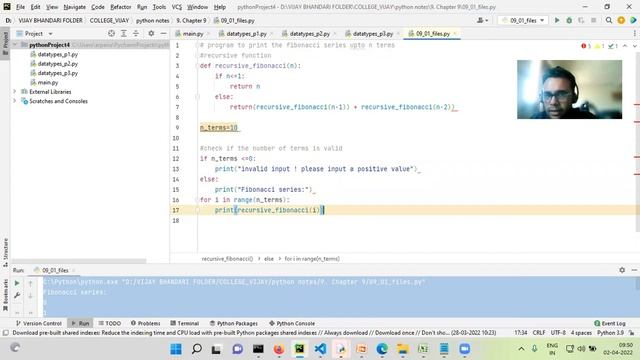 Python- RECURSION смотреть онлайн
