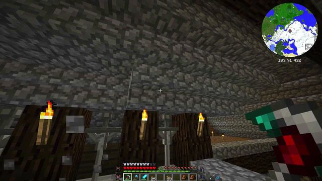 Hexxit Let's play-Ep.19: How To Build A House (Iron Man Themed Armory) смотреть онлайн