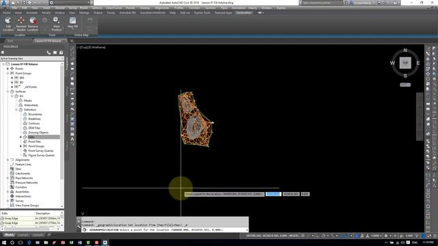 Calculate Volume by contour method AutoCAD Civil 3D Speak Khmer - គណនាមាឌដីចាក់បំពេញ និយាយខ្មែរ смотреть онлайн