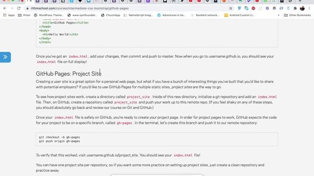 BOOTSTRAP COMPONENT AND WEB HOSTING/DEPLOYMENT смотреть онлайн