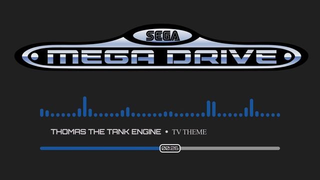Thomas The Tank Engine TV Theme Instrumental | SEGA Chiptune Remix смотреть онлайн