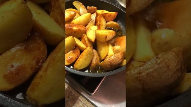 Картошка по-деревенски на сковороде, как в Макдональдсе смотреть онлайн