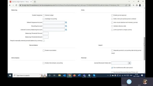 Oracle Functional Financials - Fusion GL - Ledger, Legal entity setup 7 смотреть онлайн