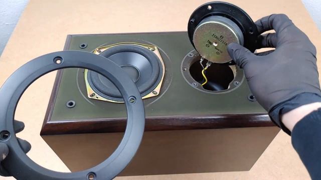 -Zerlegt- Technics SB-CA01A HiFi Lautsprecher