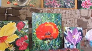 Мои картины маслом, обзор. Тема природы, цветов и красоты в картинах