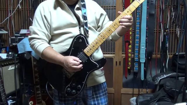 FenderJapan TC72ModsEMG PickUp/Boss FZ-2(Booster)+Ibanez TK999HT TubeKing+Boss DD-5 With YAMAHA J-3