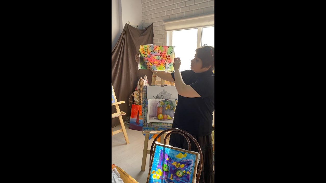 «Рисуем осень»: мастер-класс