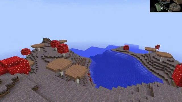 Minecraft 1.8 сид на грибной биом!!! 10 из 10 лучший сид! смотреть онлайн