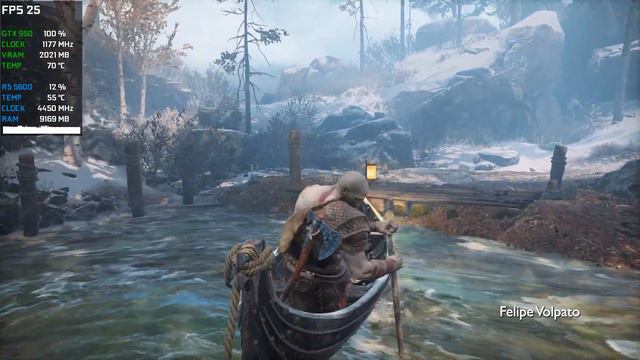 God of War : GTX 950 | Ryzen 5 5600 смотреть онлайн