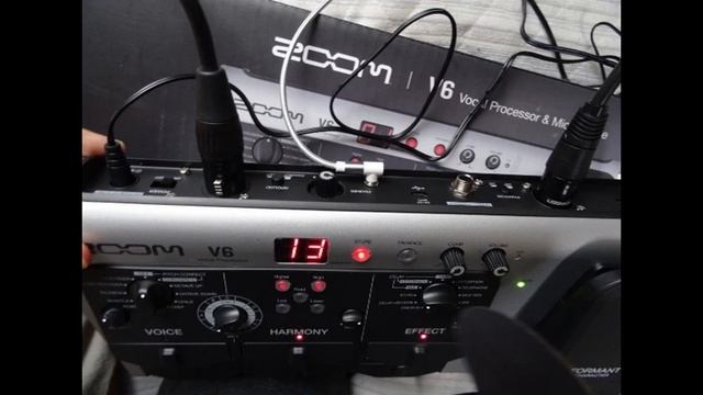 ボイスエフェクター ZOOM V6 ＃００テスト смотреть онлайн