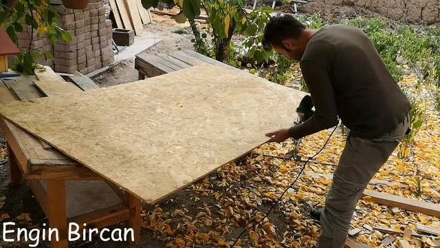 The Wooden Cabin // How To Make A Wooden House? // Tiny House // Ahşap Ev Yapımı // Part 2