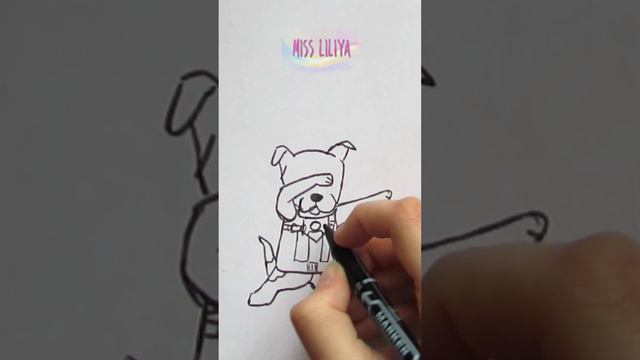 Як намалювати ПСА ПАТРОНА смотреть онлайн