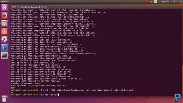 Install Docker in Ubuntu Linux смотреть онлайн