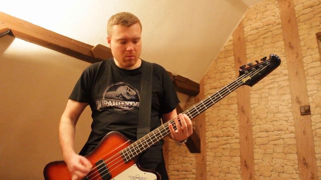 Test of EPIPHONE THUNDERBIRD Classic IV PRO Bass! (Gibson pickups) смотреть онлайн