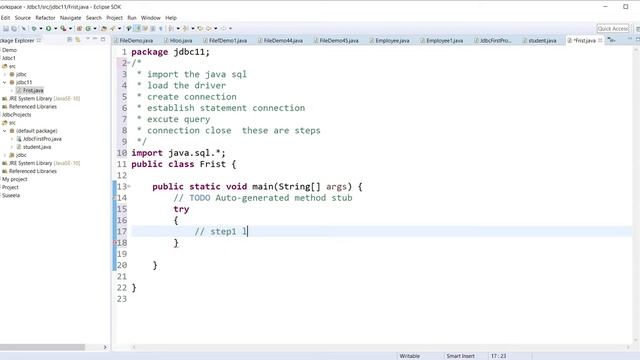 Java Connect to Oracle database using Eclipse IDE смотреть онлайн
