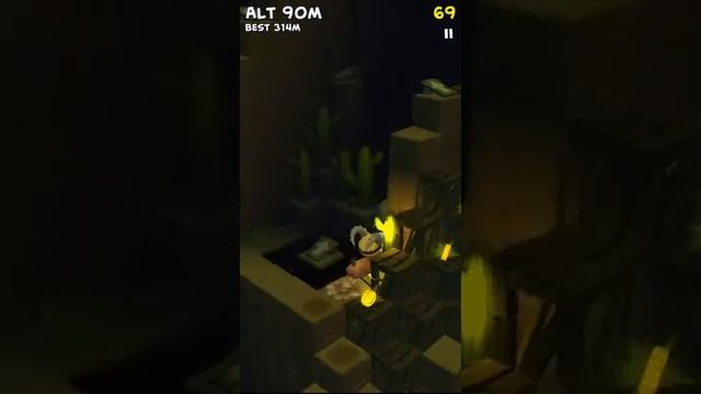 MOUNTAIN GOAT Mountain - Miner Goat | iOS Android Arcade Game Gameplay Walkthrough смотреть онлайн