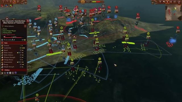 Разбор командных боев с кланвара VM Vs ODM | Total War Warhammer 3 | 2 Vs 2 сетевые | Clanwar