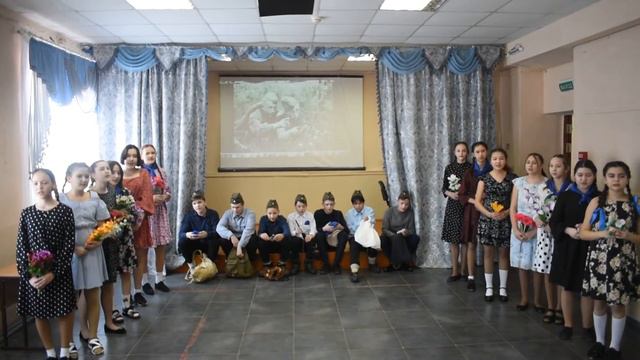 Всероссийская акция «Поздравление ветеранов» ко Дню защитника Отечества, МОБУ СОШ №1 с.Бураево смотреть онлайн