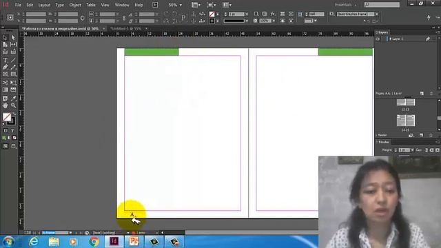 Рабочая область программы InDesign смотреть онлайн
