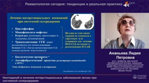 Конгресс Ревматологов - Нинтетаниб в леч  ИЗЛ  Ананьева Л П Boehringer