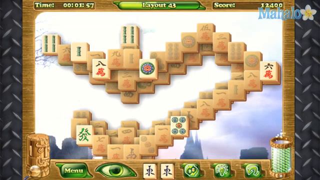 Mahjongg Artifacts 2 iPad iPhone Classic Layout 43 смотреть онлайн