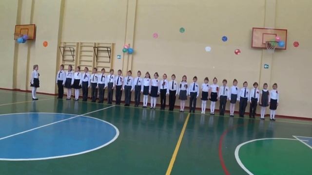 ШКОЛЬНЫЙ РЕПОРТАЖ: Смотр строя и песни. Школьный этап. смотреть онлайн