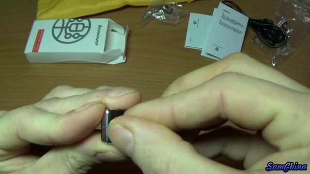 Bluetooth гарнитура Lenovo LBH308 за 7$ с магазина DX.com смотреть онлайн