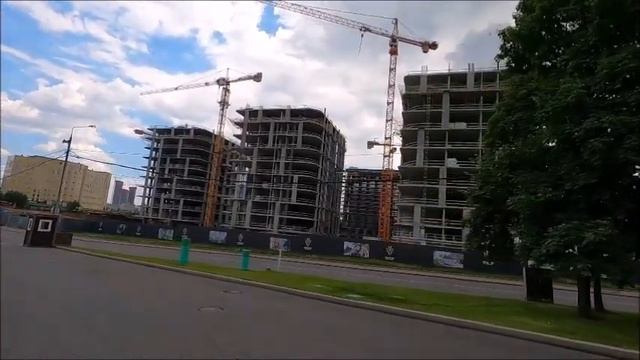 стройка ЖК «Victory Park Residences» смотреть онлайн