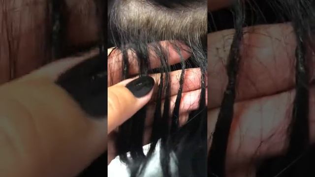 Коррекция наращенных волос спустя 3 месяца смотреть онлайн