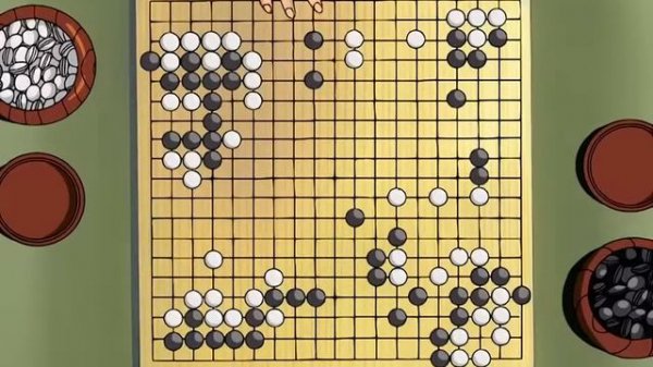 Hikaru no Go Best Scene | HIkaru vs Su-Young Hong - a match between Insei and Kenkyuusei