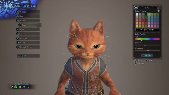 Monster Hunter: World PUSS IN BOOTS PALICO character customization смотреть онлайн