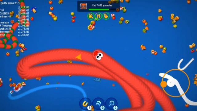 WORMS ZONE IO TOP - 1 MY MAGIC SLITHER SNAKE | SAAMP WALA GAME SNAKE GAME 2023 | MANGAL NEXT GAMING смотреть онлайн