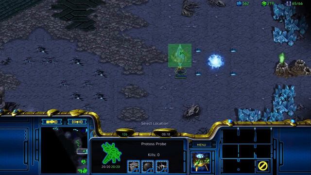 Warp Field Stabilized -- Protoss vs. Terran FPV смотреть онлайн