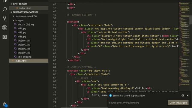 Building a website fast on just Bootstrap смотреть онлайн