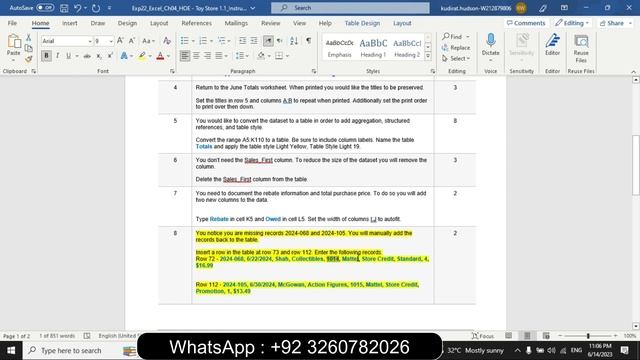 Exp22_Excel_Ch04_HOE - Toy Store 1.1 | Excel Chapter 4 Hands-On Exercise - Toy Store смотреть онлайн