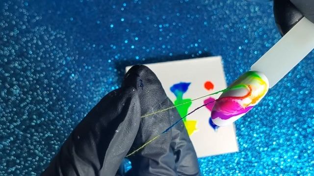 ДИЗАЙН НОГТЕЙ НИТКОЙ // КАК СДЕЛАТЬ ДИЗАЙН НИТЬЮ смотреть онлайн