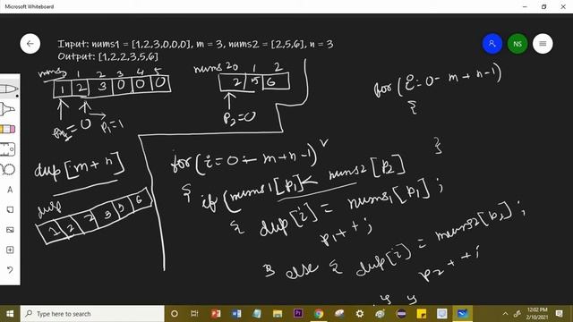 Merge Sorted Array смотреть онлайн
