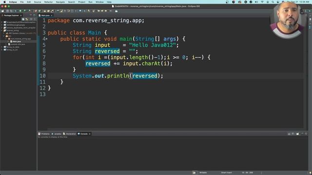 How to reverse a String in java смотреть онлайн