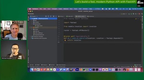 FAST and MODERN Python API with FastAPI | FastAPI tutorial