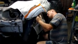 Саньенг Кайрон как снять бампер и мелкий ремонт