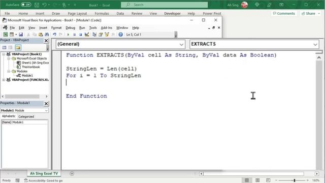 Excel function to extract number or text from string смотреть онлайн