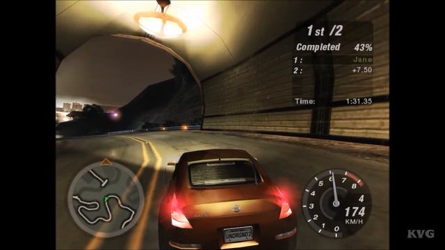 Need For Speed: Underground 2 - Nissan 350Z - Test Drive Gameplay (HD) [1080p60FPS] смотреть онлайн