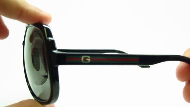 Gucci GG 1622/S D28R6 Black Sunglasses | Close Look смотреть онлайн