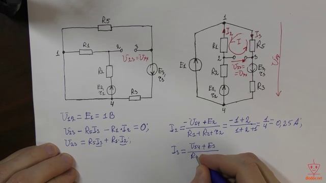 Урок 39. Метод эквивалентного генератора. Часть 2.2. Расчет электрической цепи. Часть 2. смотреть онлайн