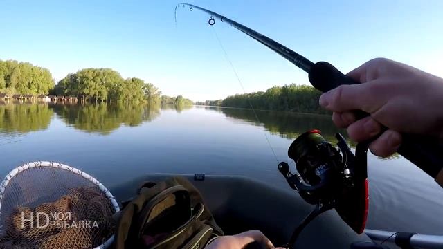 Ловля на Фидер с лодки. Рыбалка перед запретом. смотреть онлайн