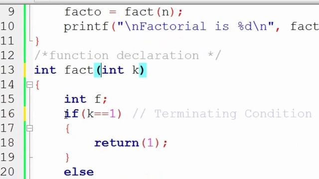 124. Recursion in C Programming (Hindi) смотреть онлайн