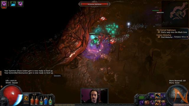 Malachai, the Nightmare - Ep #23 - Hardcore Chaos Shadow - Path of Exile: Talisman League (v2.1.1) смотреть онлайн