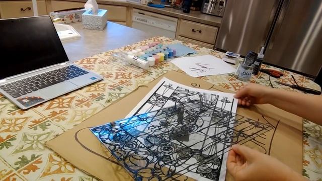 ВИТРАЖИ СВОИМИ РУКАМИ В СТИЛЕ ТИФФАНИ. ПЕРВЫЙ ОПЫТ РОСПИСИ ВИТРАЖНЫМИ КРАСКАМИ. GALLERY GLASS COLOR